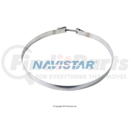 International 2604050C91 Exhaust Muffler Clamp, Navistar Compatible