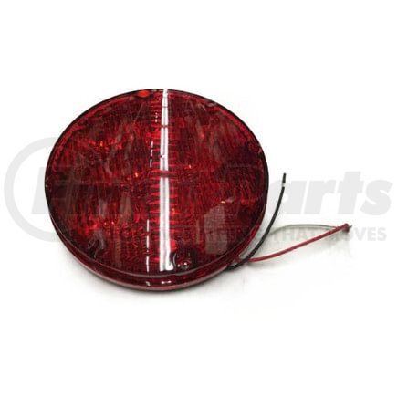 International 2602851C91 Warning Light - 8 Way Red, Navistar Compatible