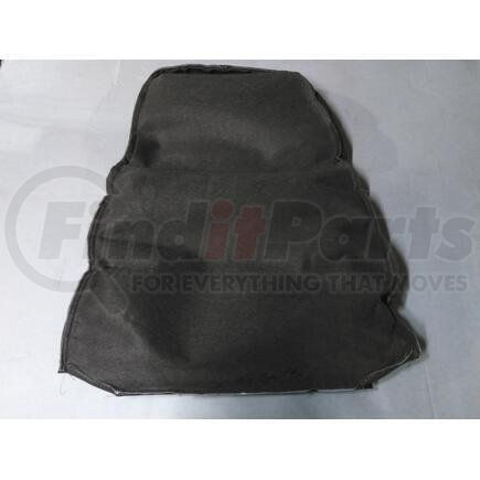 International 2607763C1 Seat Back Cushion Cover - High Gray Vinyl, Navistar Compatible