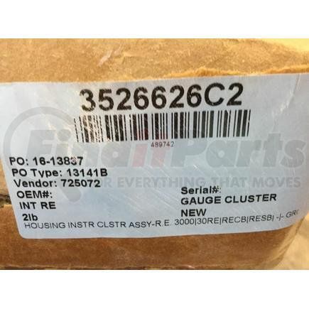 International 3526626C2 Instrument Cluster Housing