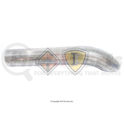 International 3843897C1 Exhaust Tail Pipe - Trnbk, Non-Brt, 5 Inch O.D. 31 Inch. Lg, Navistar Compatible