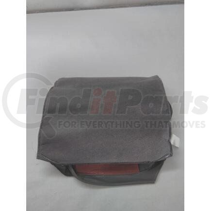 International 2594781C1 Seat Back Cushion Cover - High Back Leather And Vinyl Brick, Navistar Compatible