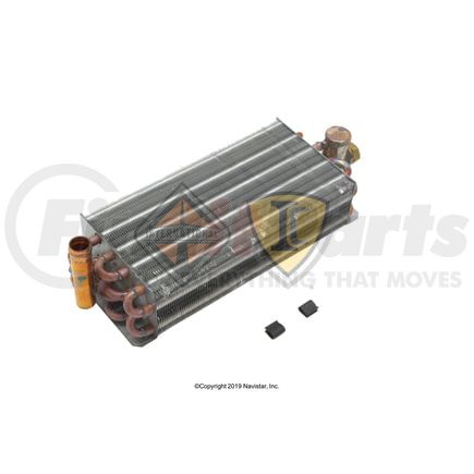 International 2238251C1 HVAC Heater Core Assembly - Wall Mounting, Navistar Compatible