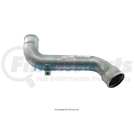 International 3861314C1 Intercooler Pipe - Hot Side, With Clip