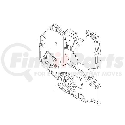 International 1820465C4 Engine Timing Cover, Navistar Compatible