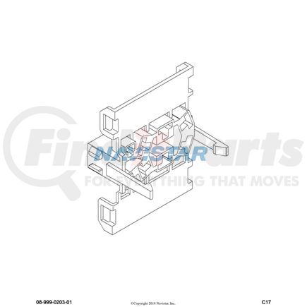 International 2009385C1 BODY CONNECTOR