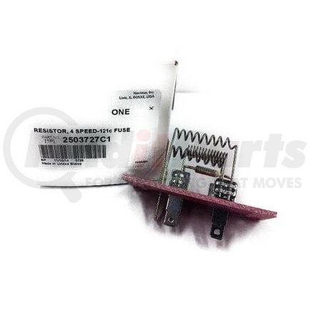 International 2503727C1 RESISTOR 12V 4-SPD