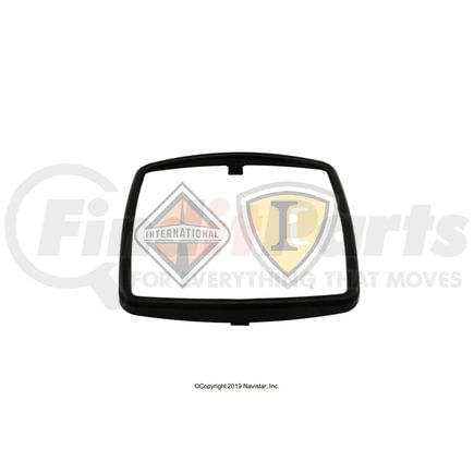 International 2509979C1 Headlight Bezel - Convex Black Spot, Navistar Compatible