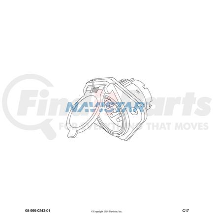 International 3520417C1 RECPTACL,RECEPTACLE TRAILER CO