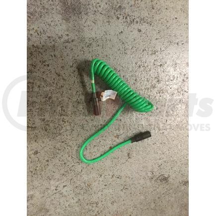 International 3538865C91 Electrical Harness - 7 Way Trailer Connector Coiled 15 Foot Long, Navistar Compatible