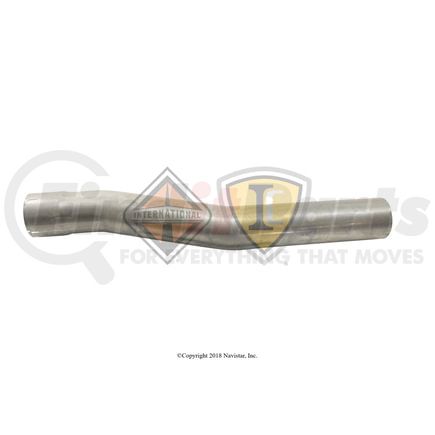 International 3538939C1 Exhaust Pipe - Supersedes EE43006091, Navistar Compatible