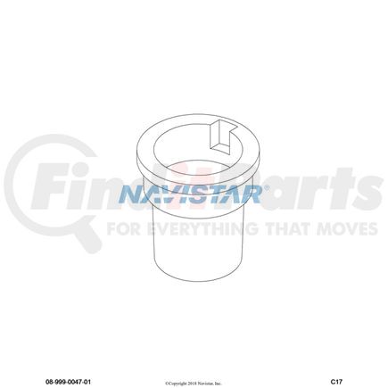 International 481849C1 Boot - Connector 7 Way Trailer Socket, Navistar Compatible