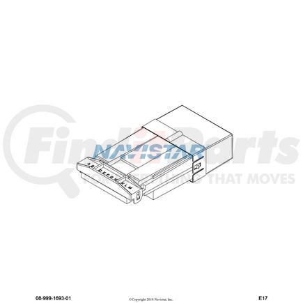 International 2026928C92 CONTROL ELECTRONIC WIPE/WASH/I