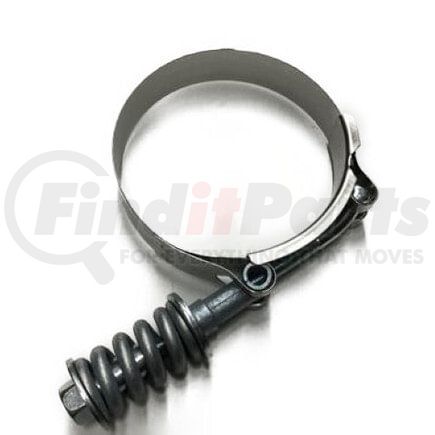 International 3557856C1 Alloy Steel, Zinc, Up To 65Lbs Torquem With T-Bolt, For Turbocharger Heat Exchanger, Navistar Compatible