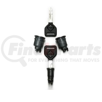 International 3546619C92 Door Lock Kit - W/Standard Cab W/Keys, Navistar Compatible