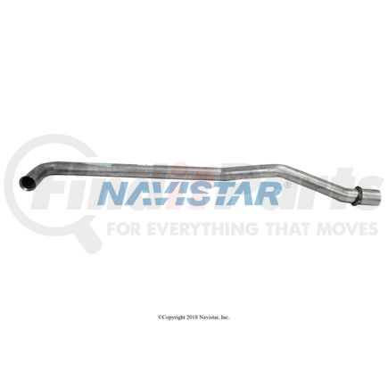 International 591595C92 Exhaust Pipe - Supersedes 591595C91, Navistar Compatible