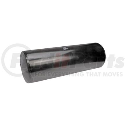 International 3557766C93 Air Tank - 11 X 33 In., Black, Carbon Steel, (3) 1/2" Npt, (2) 3/8" Plc, (1) 1/4" Npt End Ports, Navistar Compatible