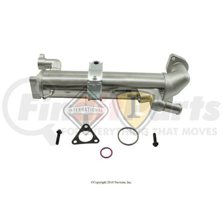 International 1848258C92 Exhaust Gas Recirculation (EGR) Cooler, Navistar Compatible