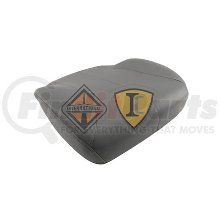 International 2505891C92 Cushion Seat Gray Vinyl, Navistar Compatible