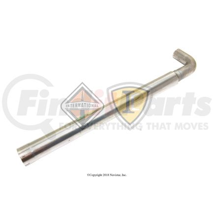 International 3571527C1 Exhaust Tail Pipe - Stack 4" O.D. To 5" O.D., Navistar Compatible