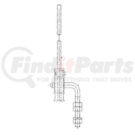 International 1620074C91 Axle Torque Rod, Navistar Compatible
