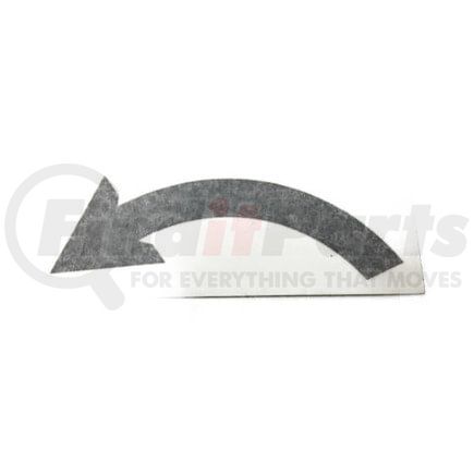 International 94012900 Door Decal - Black Arrow Side Emergency Door Black, Navistar Compatible
