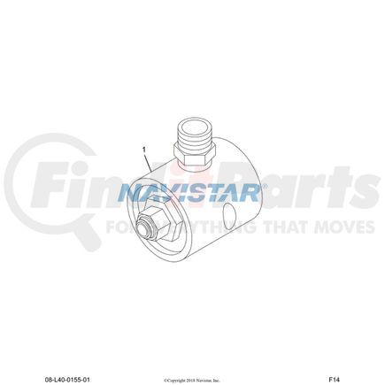 International 444693 Plug 1/4-18 Pln Hex/Skt Auto, Navistar Compatible