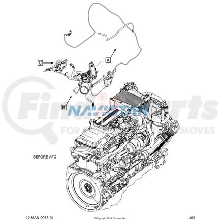 International 931830R1 Bolt, Navistar Compatible