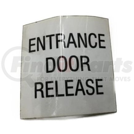 International 94016500 Starter Interlock Decal, Navistar Compatible