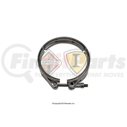 International 7095022C1 Turbocharger V-Band Clamp, Navistar Compatible
