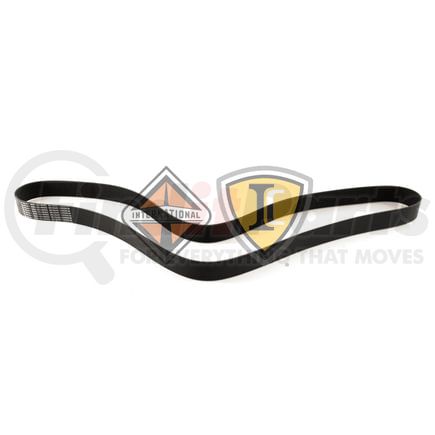 International 4019203C1 Serpentine Belt - 11.5 In. Length, 12Pk, For Isx15 Deisel, Navistar Compatible