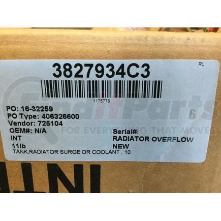 International 3827934C3 Engine Cylinder Head Tank, Navistar Compatible