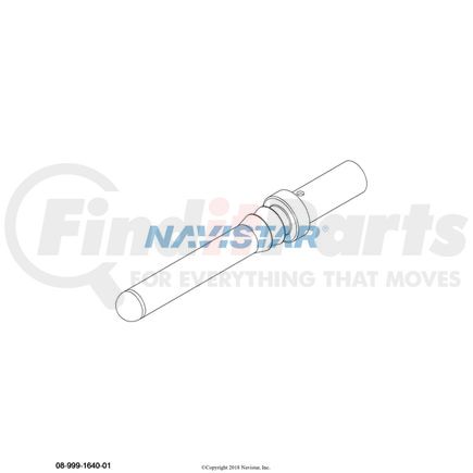 International 6111842C1 Electrical Cables Terminals - Distributor Cable, 2.5MM, APE Series, Navistar Compatible