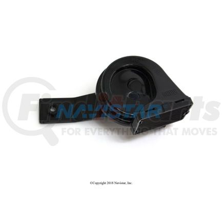International 2513742C91 Horn - Electronic With Bracket, Low Note, Navistar Compatible