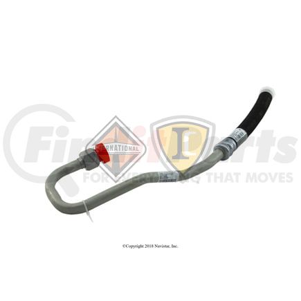 International 4037027C1 Power Steering Hose Assembly, Navistar Compatible