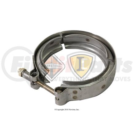 International 4056344C1 Exhaust Pipe Clamp - 2.5 Inch, Navistar Compatible