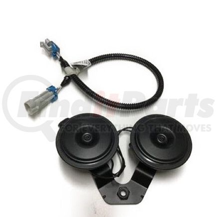 International 2512659C91 Horn Kit - Dual Disc Horn, Work, Navistar Compatible