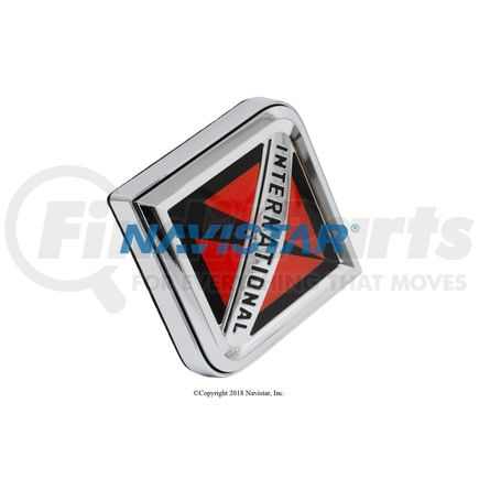 International 3550916C2 Product Graphic - Ornmt Hood Assembly International Diamond, Navistar Compatible