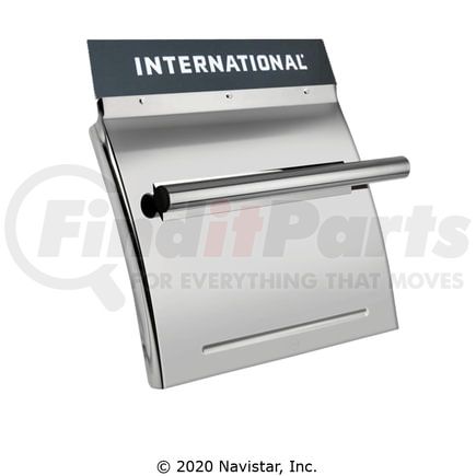 International 4031077C92 Fender Rear Quarter Kit - Right SST, Navistar Compatible