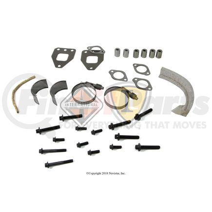 International 2512186C92 Exhaust Manifold Kit, Navistar Compatible