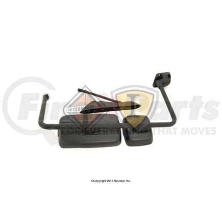International 3757521C91 MIRROR,REAR VIEW , MAN UHT BLA