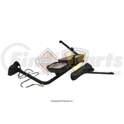 International 3757527C91 MIRROR,REAR VIEW , MAN HTD CB