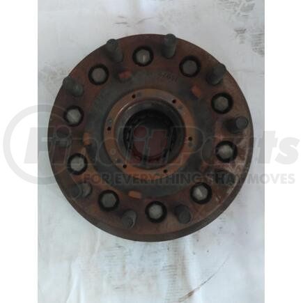 International 4038847C91 HUB, WHEEL, FRONT, W/ ROTOR F16 STEEL 285 STEEL RIM ANTILOCK BRAKE SYSTEM CONMET ADB