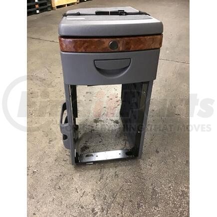 International 6130843C91 Console Box - Refrigerator Cabinet Assembly With Woodgrain, Navistar Compatible