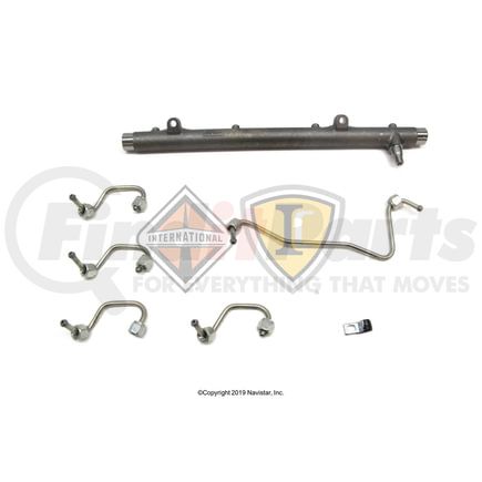International 1873424C97 Fuel Injection Fuel Rail Kit - Left Hand, Navistar Compatible