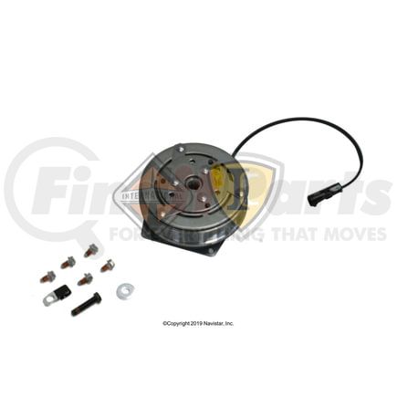 International 2607014C91 PULLEY CLUTCH A/C 6 GROOVE