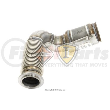 International 2605003C1 Exhaust Pipe, Navistar Compatible