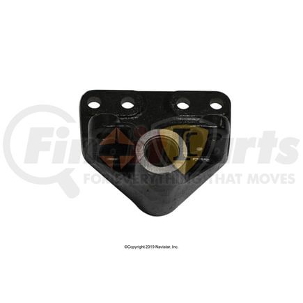 International 3511256C91 Leaf Spring Bracket - Front, Rear with Bushing, Navistar Compatible