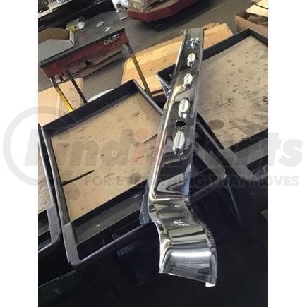 International 3686090C91 Sleeper Skirt Panel Assembly - Front, Chrome, Navistar Compatible