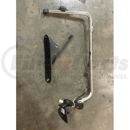International 2595646C1 Door Mirror Bracket - Stainless Steel, Navistar Compatible